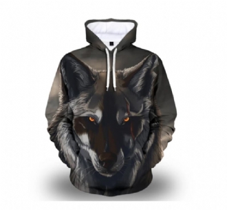 3d-utskrift Jumper Hoodie Anpassat Mönster