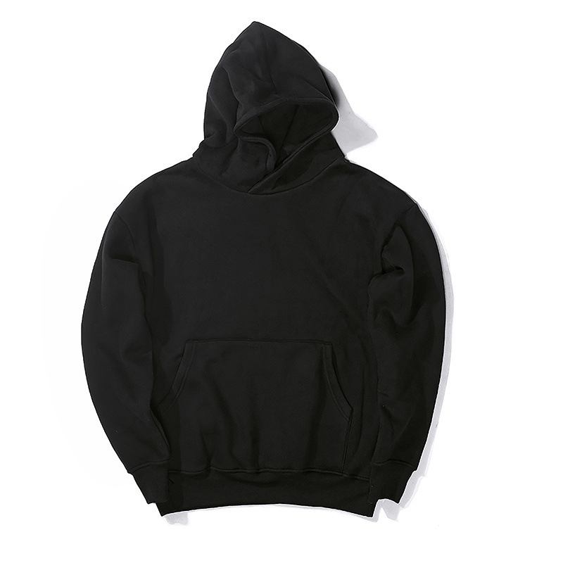 Fleece Oversized Hoodie Kpop Kläder Träningsoverall Luvtröjor Herr Hip Hop