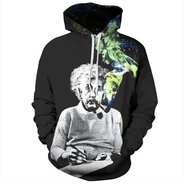 Herr Kvinnor Luvtröjor 3d-tryckta Tröjor Märkeströja Unisex Funny Harajuku Träningsoverall Hoody Outwear Coat