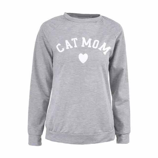 Hjärttryck Huvtröjor Dam Höst Vinter Modeabla Långärmad Casual Sweatshirt