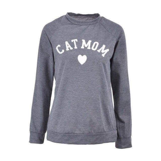 Hjärttryck Huvtröjor Dam Höst Vinter Modeabla Långärmad Casual Sweatshirt