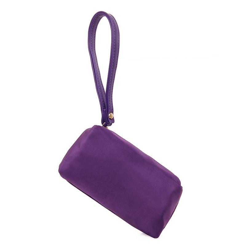 6 St Kvinnor Casual Nylon Handväska Axelväska Clutch Bag Korthållare