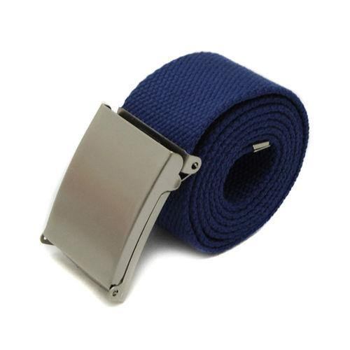 Män Pojke Unisex Canvas Metal Spänne Vanligt Webbing Business Casual Bältesrem