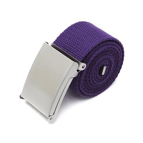 Män Pojke Unisex Canvas Metal Spänne Vanligt Webbing Business Casual Bältesrem