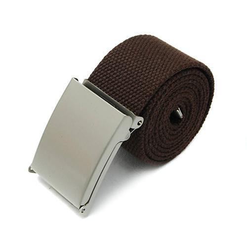 Män Pojke Unisex Canvas Metal Spänne Vanligt Webbing Business Casual Bältesrem