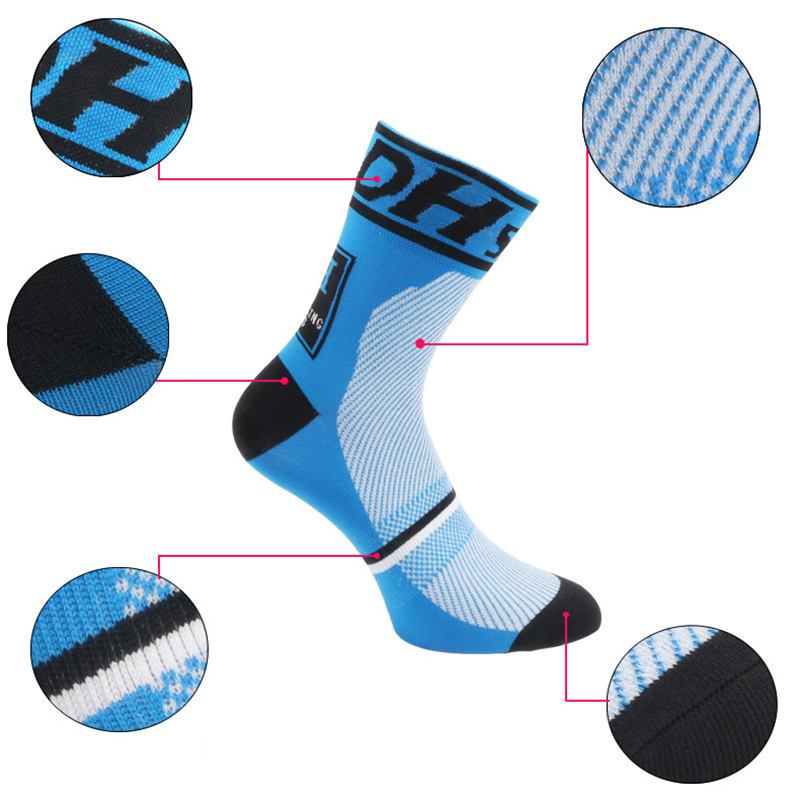 Dh Sports Herr Dam Cykelkudde Crew Sock