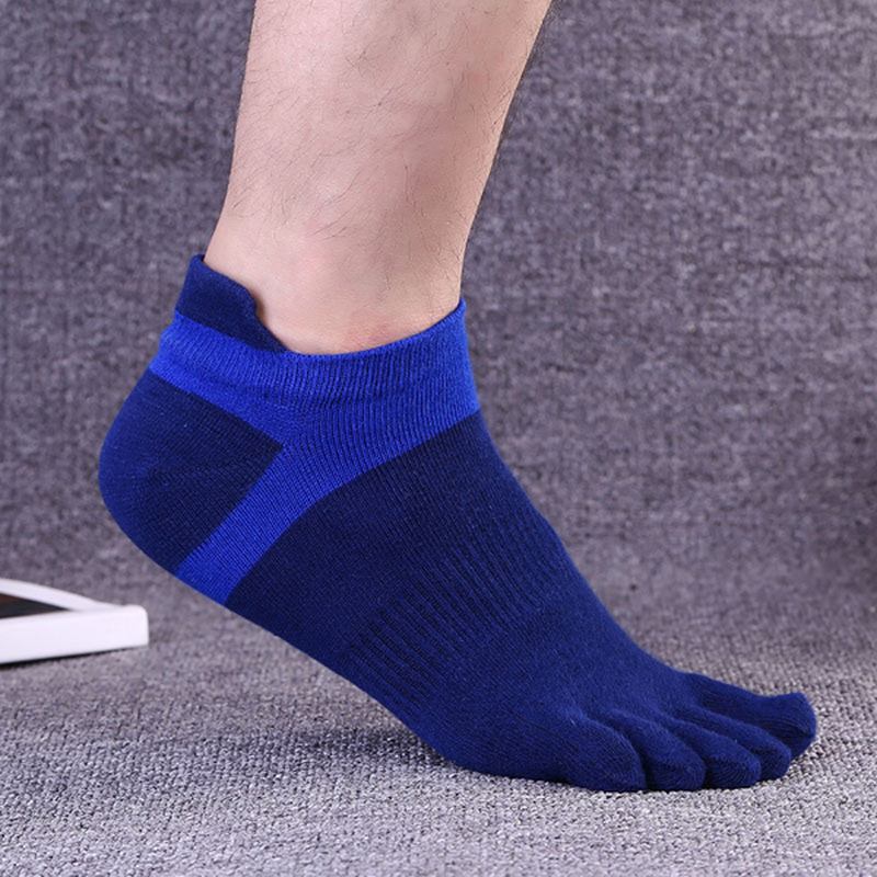 Five Toes Strumpor Sport Outdoor Anklet Deodorant Anti-bakteriell Tjock Bekväma Casual Strumpor