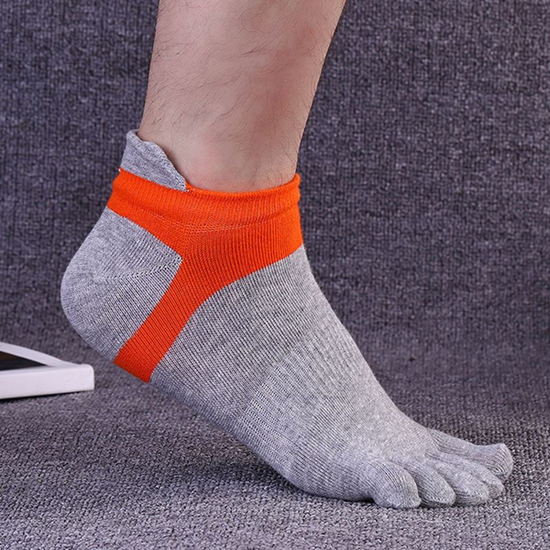 Five Toes Strumpor Sport Outdoor Anklet Deodorant Anti-bakteriell Tjock Bekväma Casual Strumpor