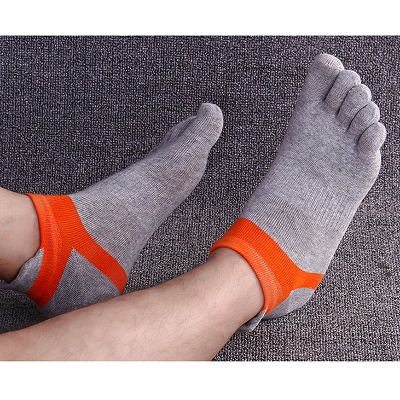 Five Toes Strumpor Sport Outdoor Anklet Deodorant Anti-bakteriell Tjock Bekväma Casual Strumpor