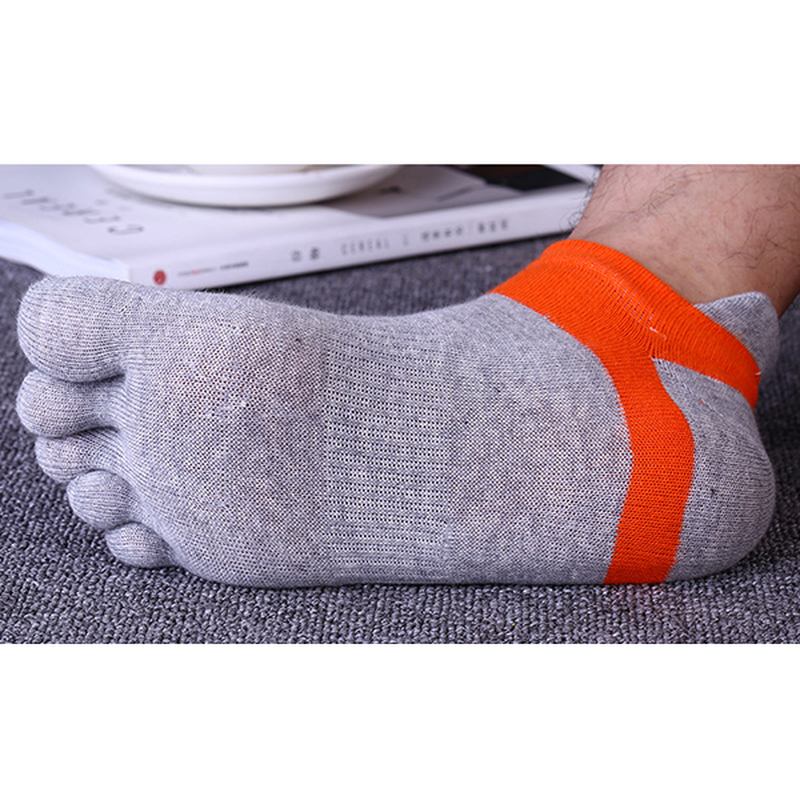 Five Toes Strumpor Sport Outdoor Anklet Deodorant Anti-bakteriell Tjock Bekväma Casual Strumpor