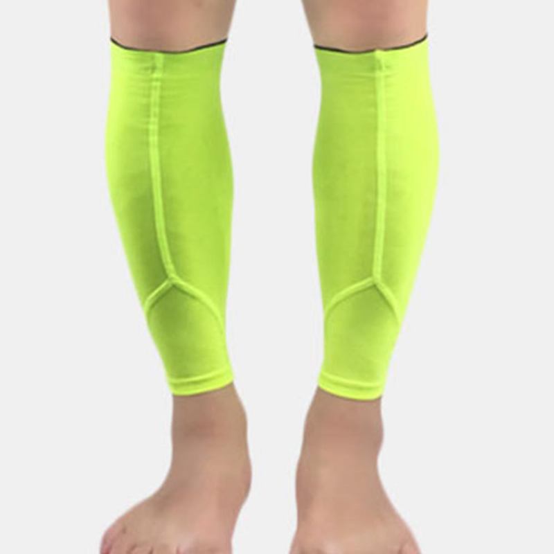 Sport Knäskydd Stickade Andas Silikon Compression Leggings Strumpa Kompressionsstrumpor