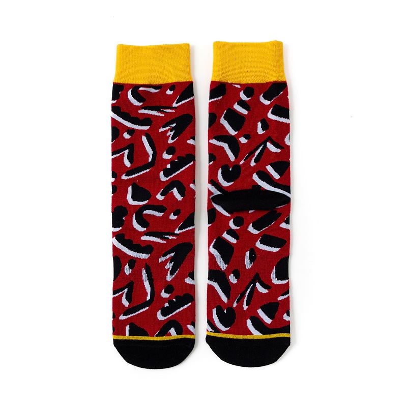 Strumpor Street Män Och Kvinnor Trendiga Märken Casual Strumpor Harajuku Creative Cotton Socks