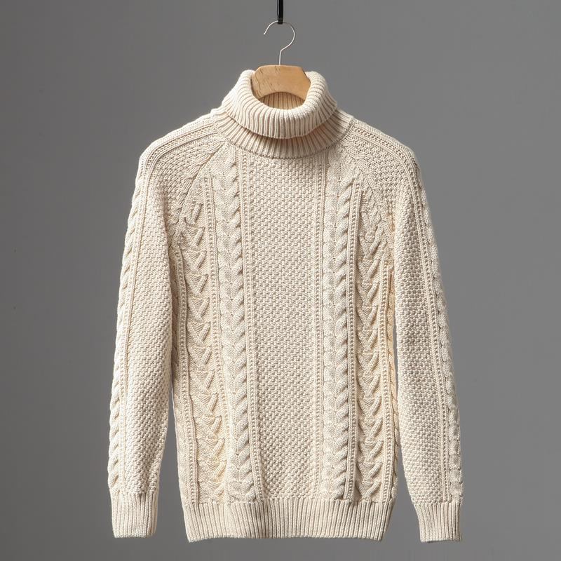 Ren Färg Classic Twist Casual Sweater Winter