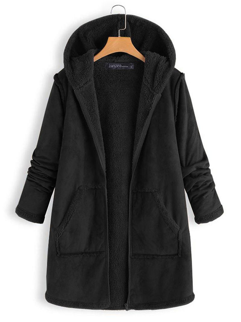 Casual Thicken Solid Coats