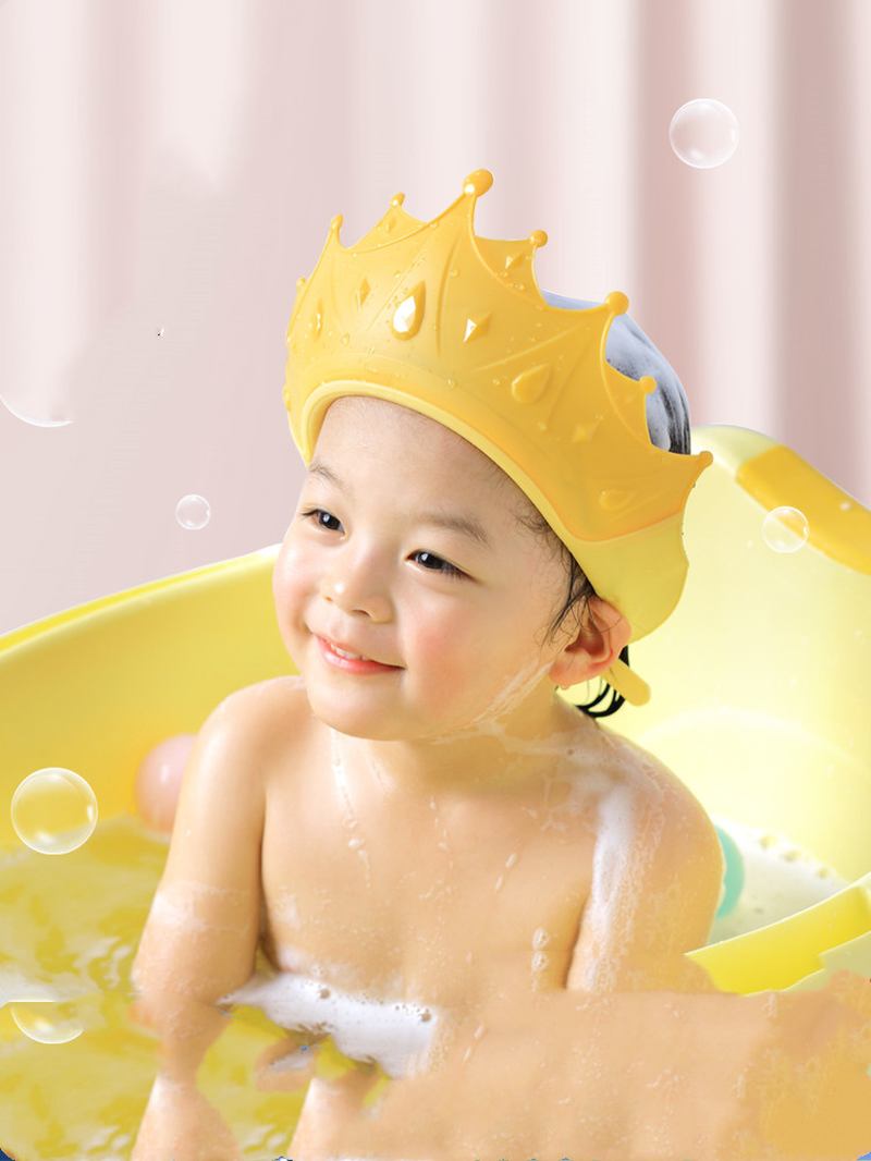 Baby Shower Bath Kid Schampo Hat