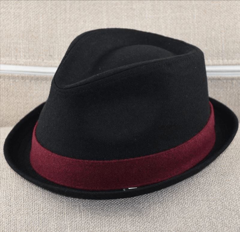 Brittisk Stil Höst- Och Vinterjazzhatt