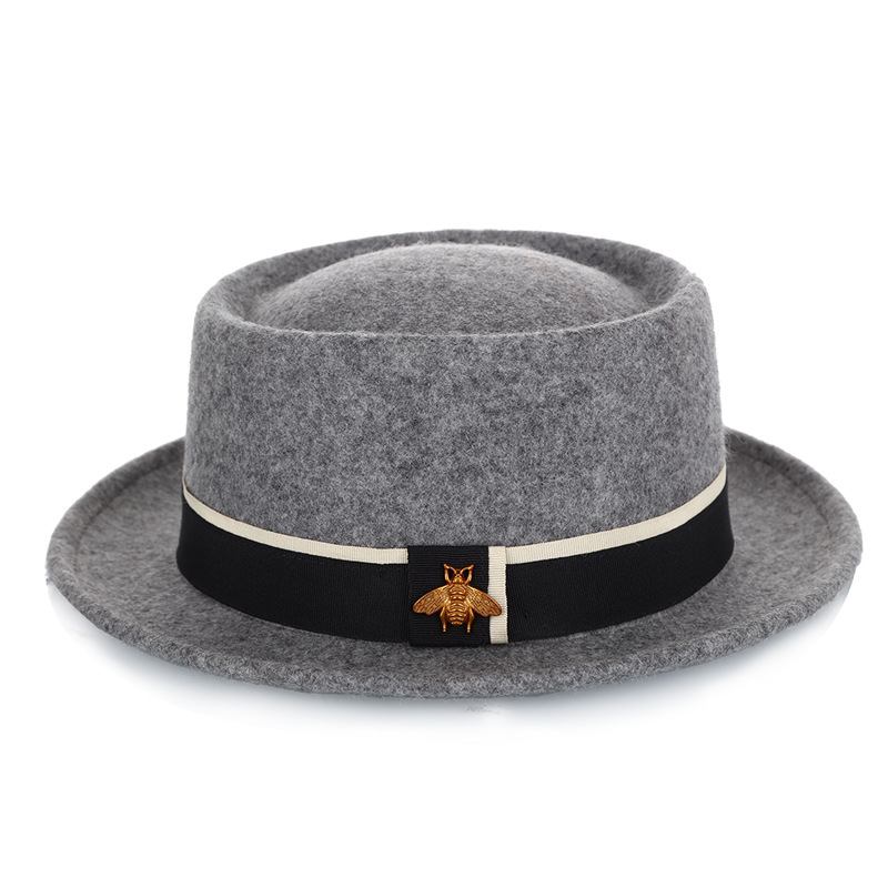 Damer Pure Wool Dammode Little Bee Accessoarer Topp Hatt