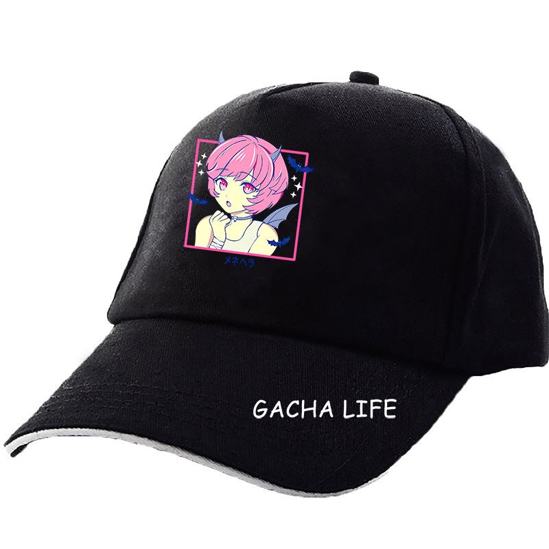 Enfärgad Hatt Gacha Life Basebollkeps