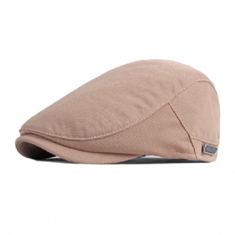 Enkel Mode All-match Cap Herr Casual Basker