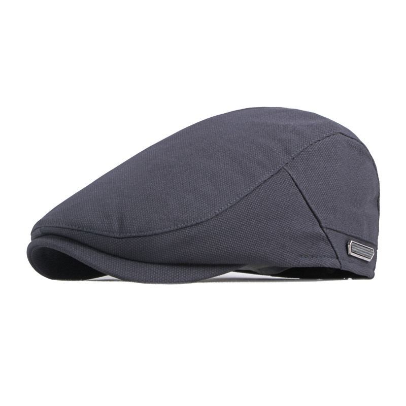 Enkel Mode All-match Cap Herr Casual Basker