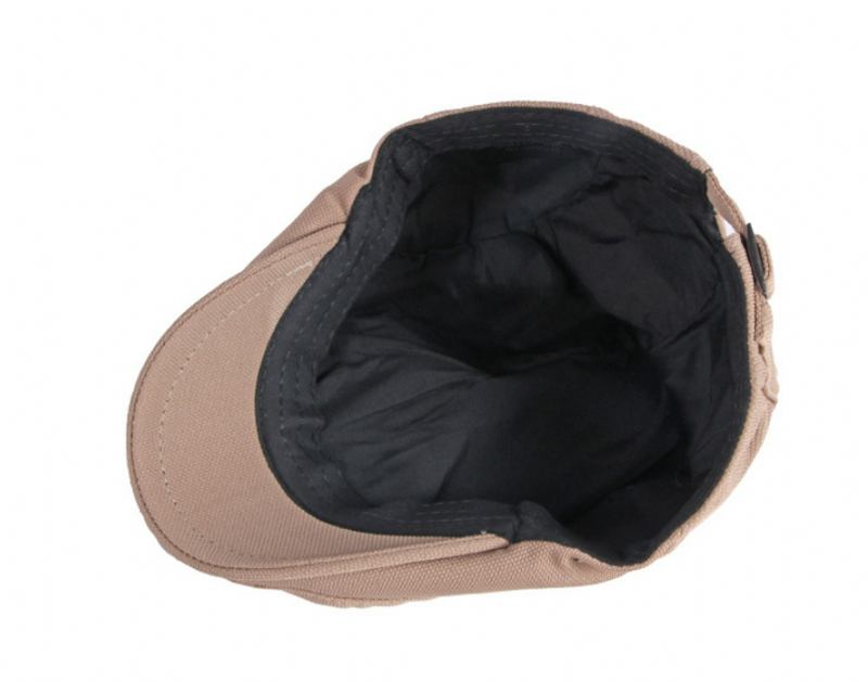 Enkel Mode All-match Cap Herr Casual Basker