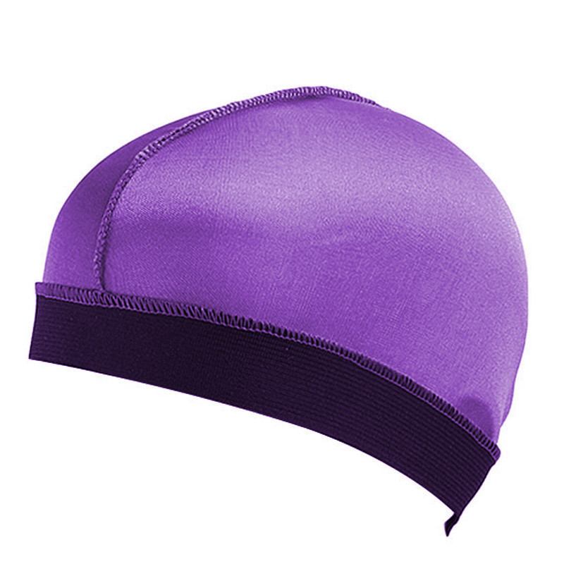 Faux Silk Night Cap Elastiskt Pannband