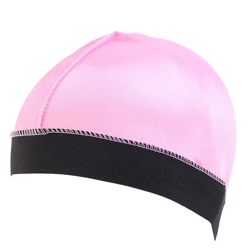 Faux Silk Night Cap Elastiskt Pannband