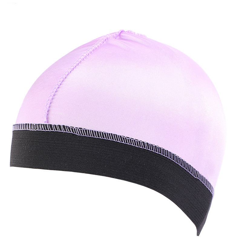 Faux Silk Night Cap Elastiskt Pannband