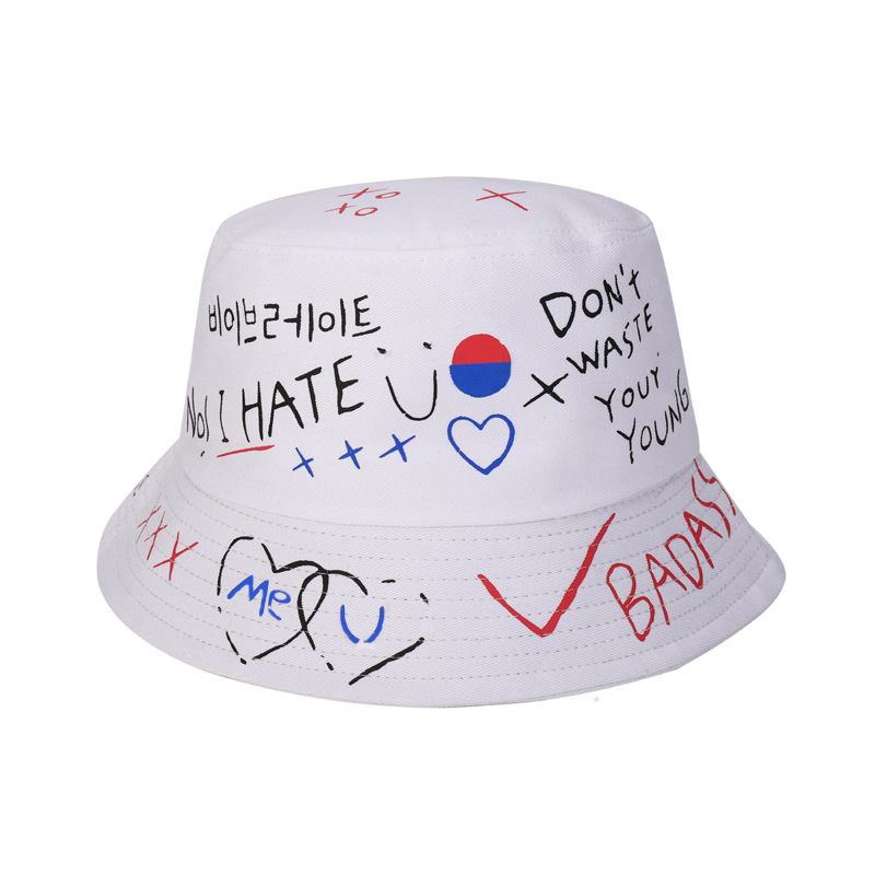 Fisherman Hat Kvinna Sommar Par Herr Korean Version Tide Japanese Korean Version