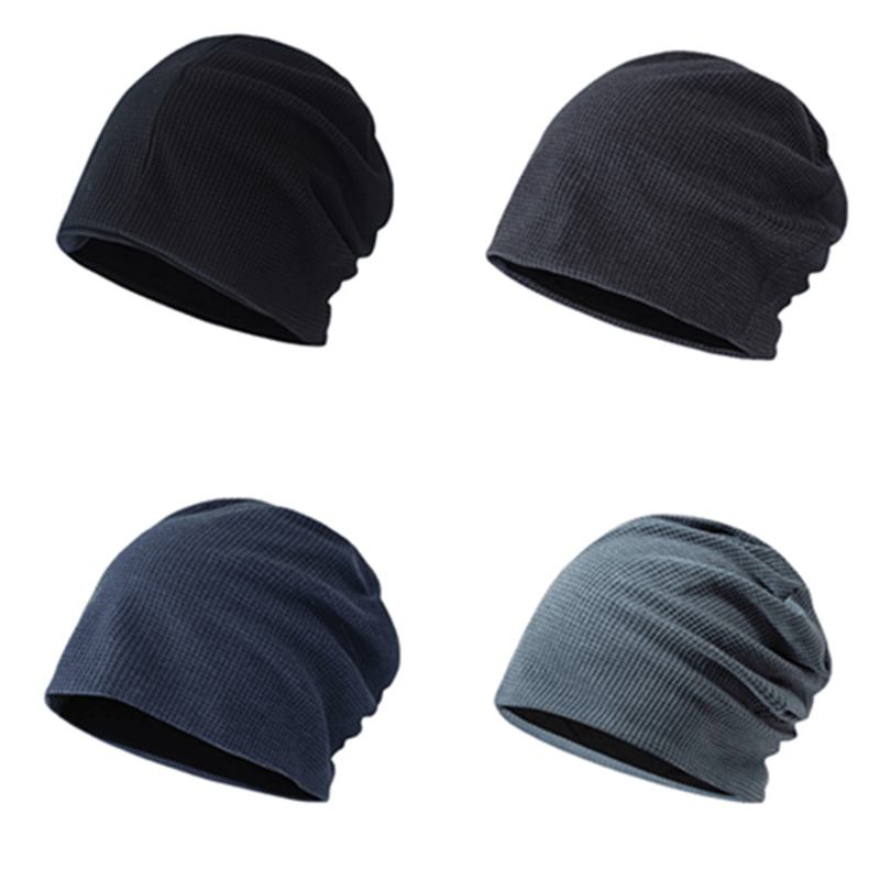 Fried Street Japanese Knitted Pile Hat Confinement Baotou Hat