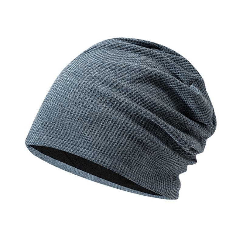 Fried Street Japanese Knitted Pile Hat Confinement Baotou Hat