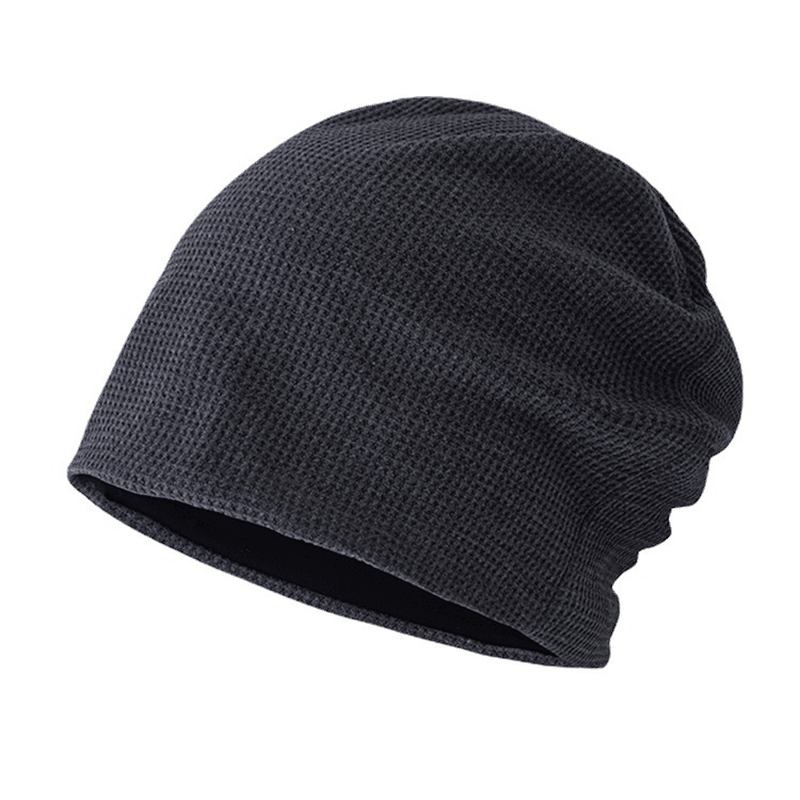 Fried Street Japanese Knitted Pile Hat Confinement Baotou Hat