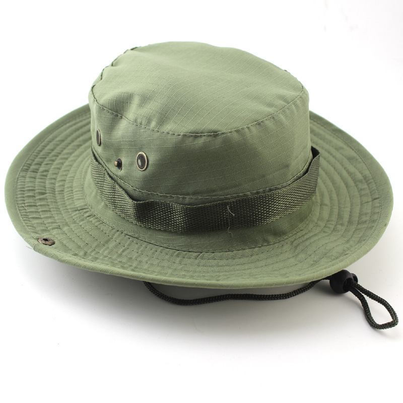 Fritid Jungle Rund Hatt Bergsbestigning Fiske Kamouflage Penny Hat