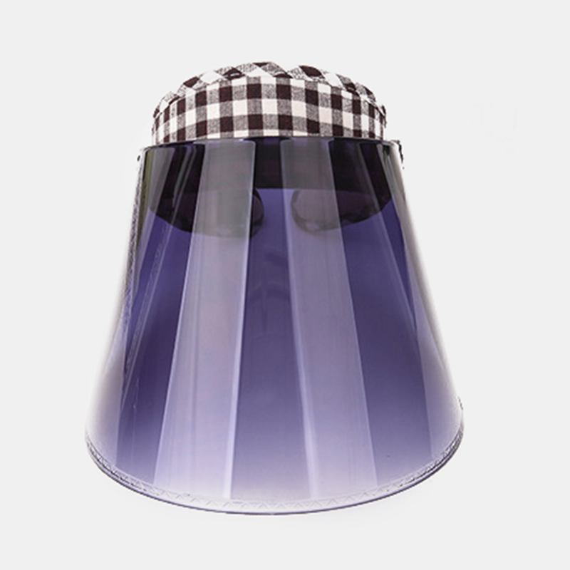 Galler Anti-uv Stor Brätte Cover Face Hat Sol Hat Tom Top Hat