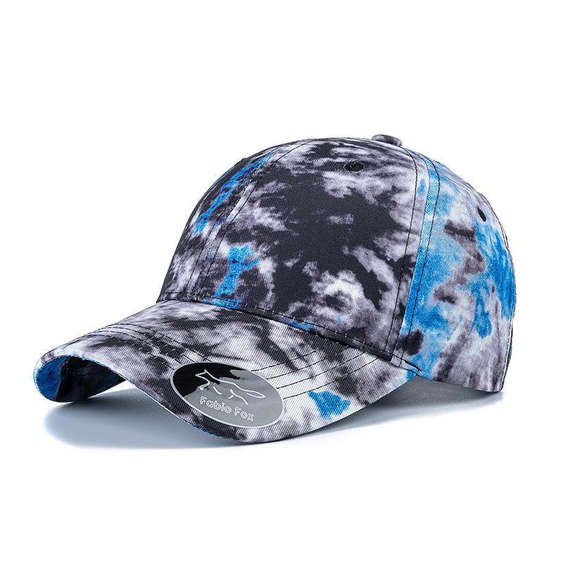 Gradient Colorful Outdoor Trend Tie-dye Cap