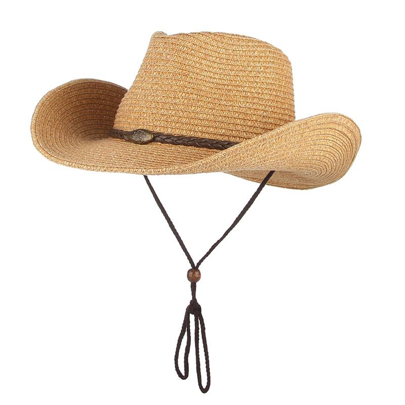 Hattar För Män Och Kvinnor Strandhattar Solhattar Western Cowboyhattar