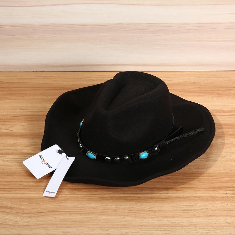 Herr Dam Vintage Woolen Western Cowboy Hat