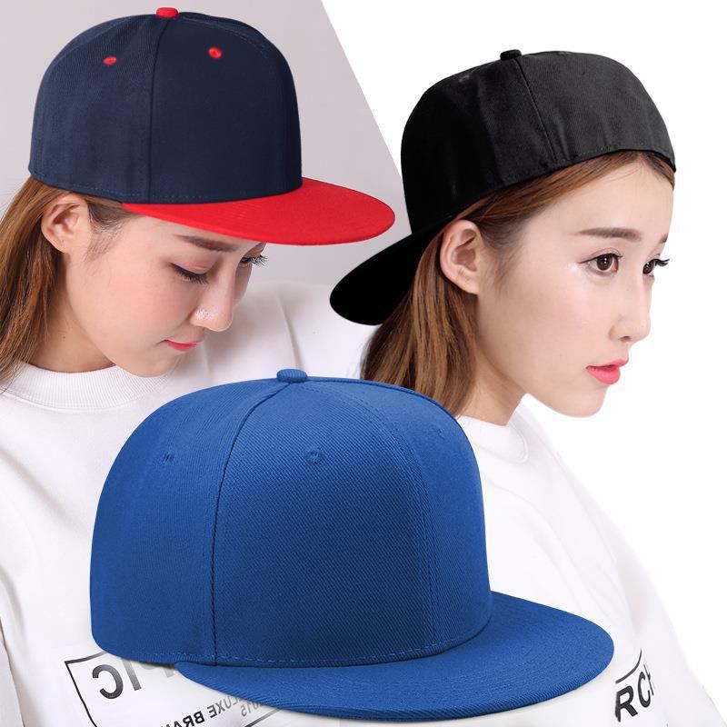 Hip Hop Heltäckning Flat Brätte Baseball Light Plate Hip Hop Street Dance Flat Hat