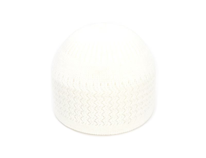 Höst Och Vinter Hedging Stickad Wave Jacquard Neutral Dome Warm Woolen Toe Cap