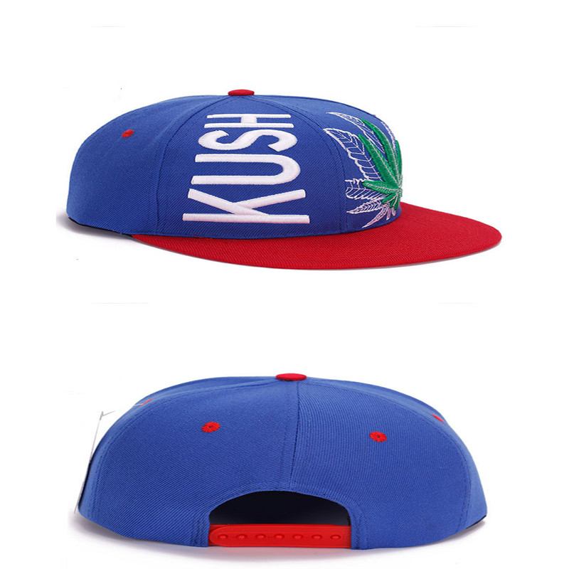 Koreansk Stil Tredimensionell Broderi Big Maple Leaf Hip-hop Hat