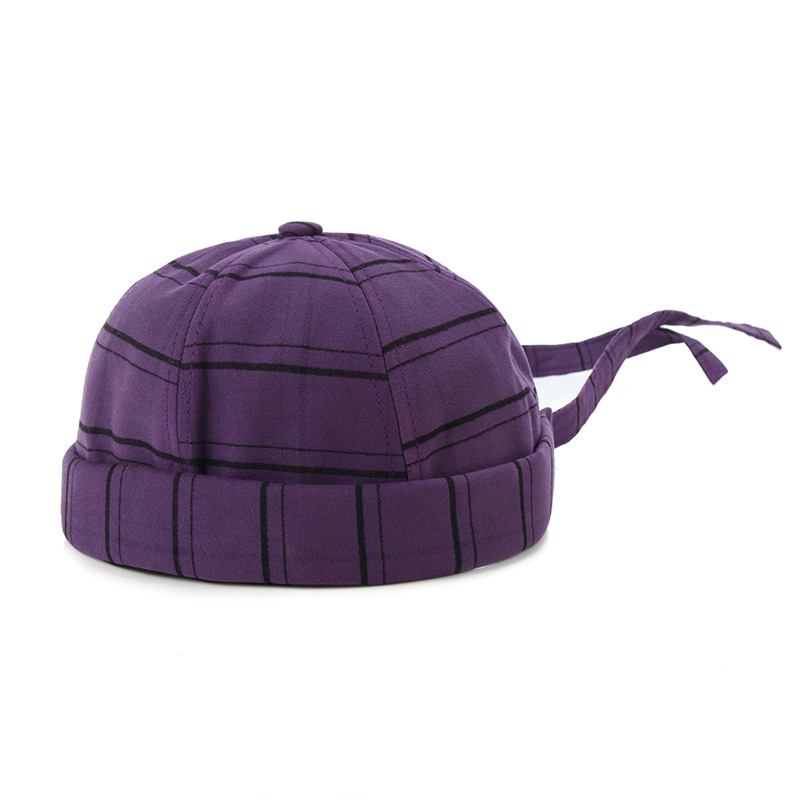 Kvinnlig Höst Vinter Lång Med Personlighet Pumpa Hat Retro Student Knot Melon Skin Hat Hyresvärd Hat