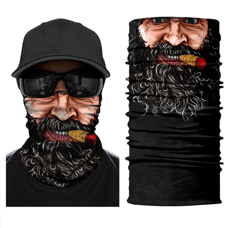 Lokomotiv Magic Headscarf Anti-kall Vind Varm Solskydd Cykelmask