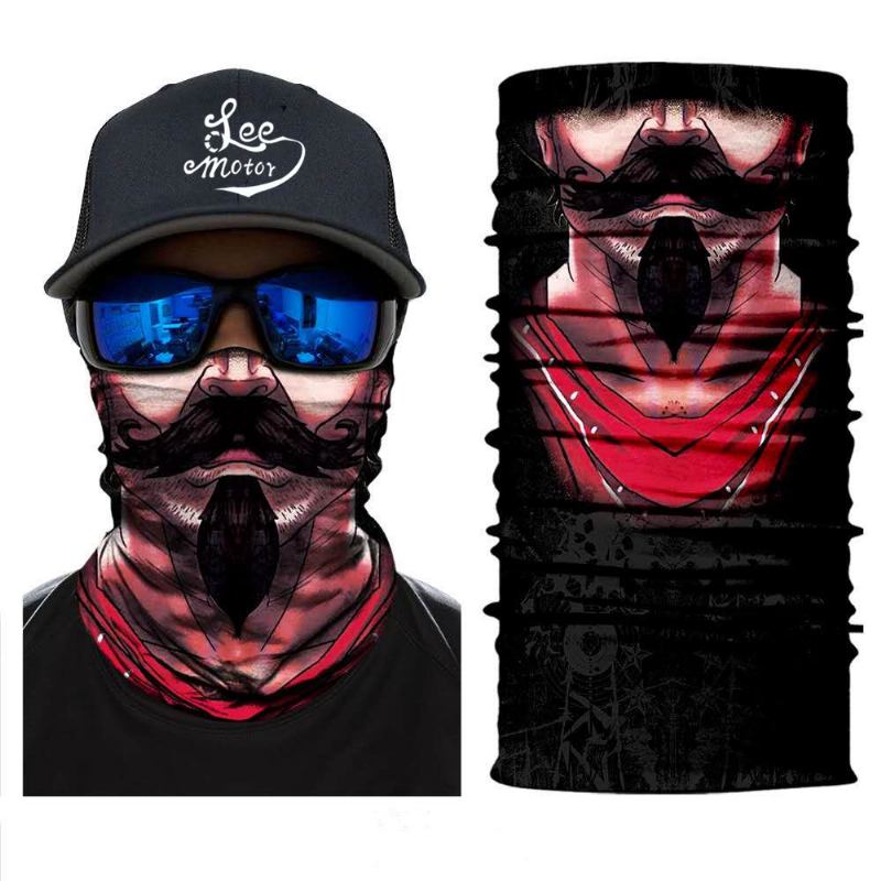 Lokomotiv Magic Headscarf Anti-kall Vind Varm Solskydd Cykelmask