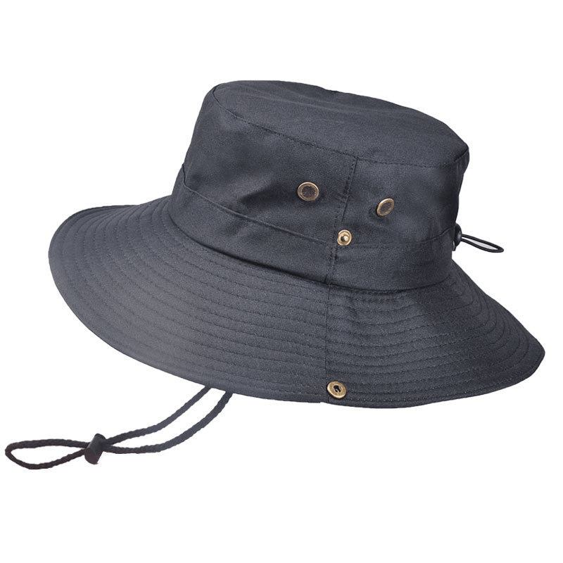 Män Kvinnor Sommar Visir Bucket Hat Fisherman Hat Utomhusklättring Andas Solskyddsmössa