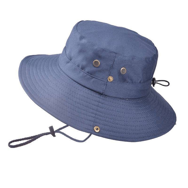 Män Kvinnor Sommar Visir Bucket Hat Fisherman Hat Utomhusklättring Andas Solskyddsmössa