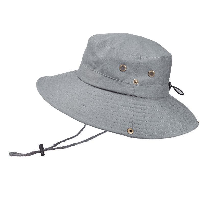 Män Kvinnor Sommar Visir Bucket Hat Fisherman Hat Utomhusklättring Andas Solskyddsmössa