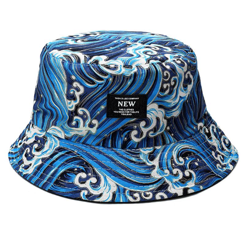 Män Kvinnor Street Double Face Bucket Hat