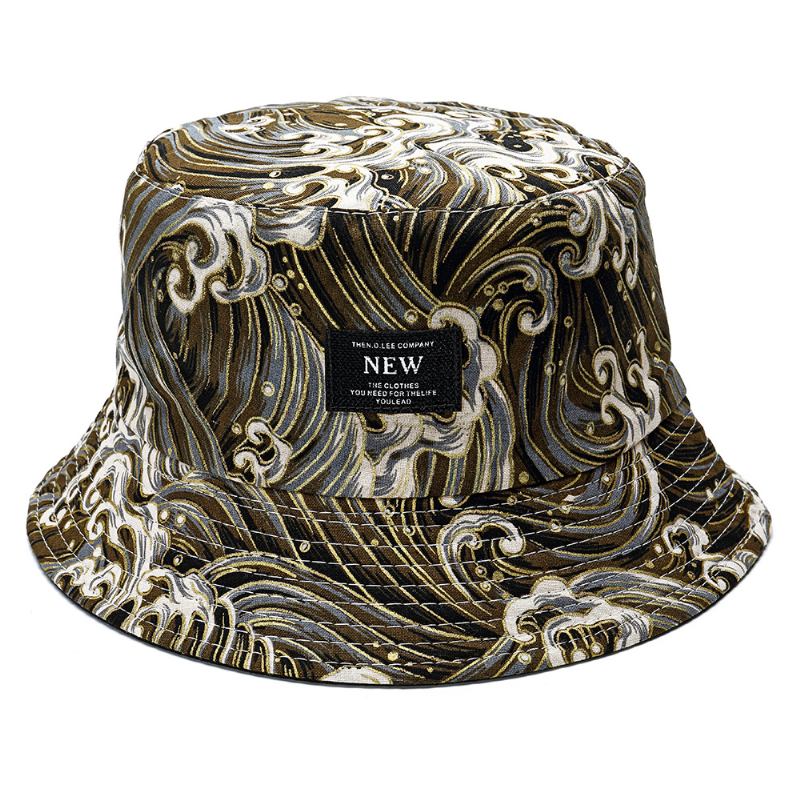 Män Kvinnor Street Double Face Bucket Hat