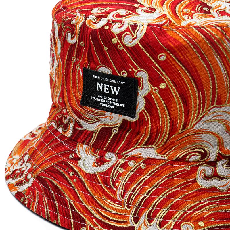 Män Kvinnor Street Double Face Bucket Hat