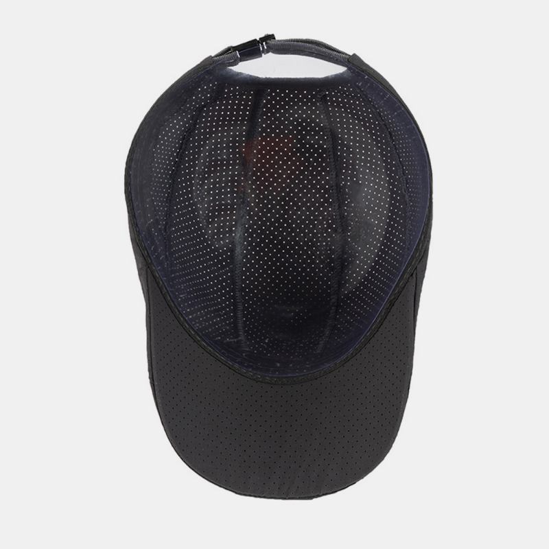 Män Mesh Andas Baskrar Tunna Sömmar Mode Casual Sun Hat